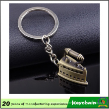 Zinc Alloy Souvenir Keychain with Electric Iron